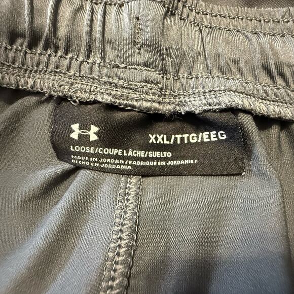 Under Armour Loose Coupe Shorts Gray Workout Athletic XXL 88-55 - Picture 11 of 14